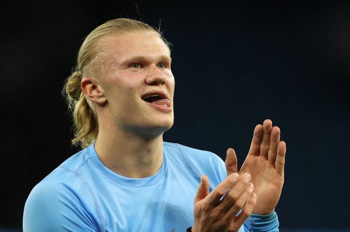 Penyerang Manchester City, Erling Haaland.