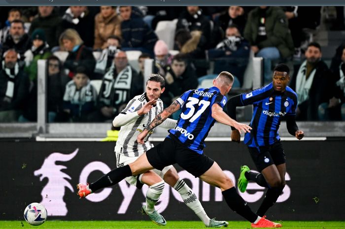Juventus berhasil meraih kemenangan atas musuh bebuyutannya, Inter Milan dalam lanjutan Liga Italia 2022-2023.