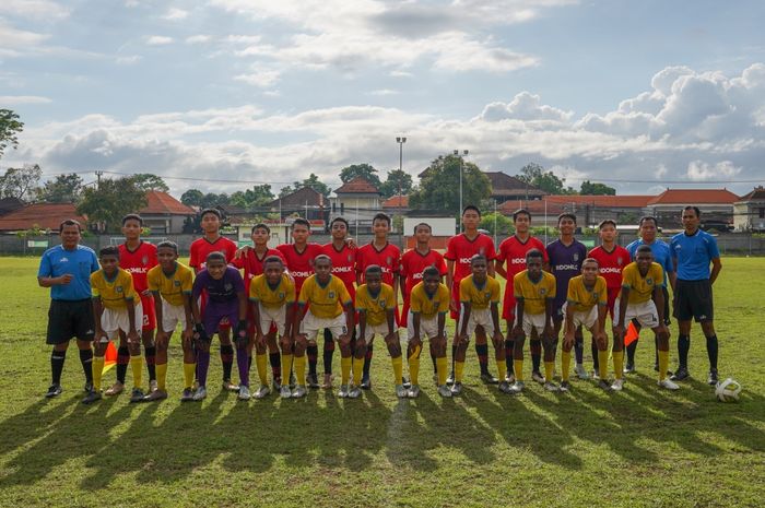 Papua Football Academy, mencari pengalaman dan lawan latih tanding di Bali.