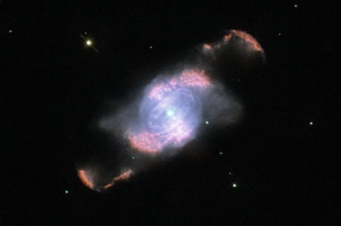 La NASA ha compartido una imagen del Telescopio Espacial Hubble de una estrella moribunda