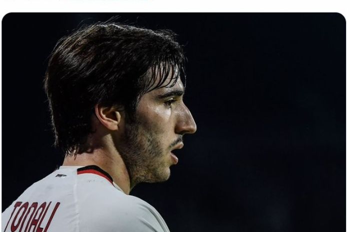 Pemain AC Milan, Sandro Tonali.