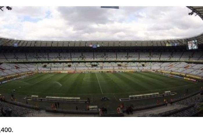 Estadio Mineirao, salah satu stadion Piala Dunia 2014