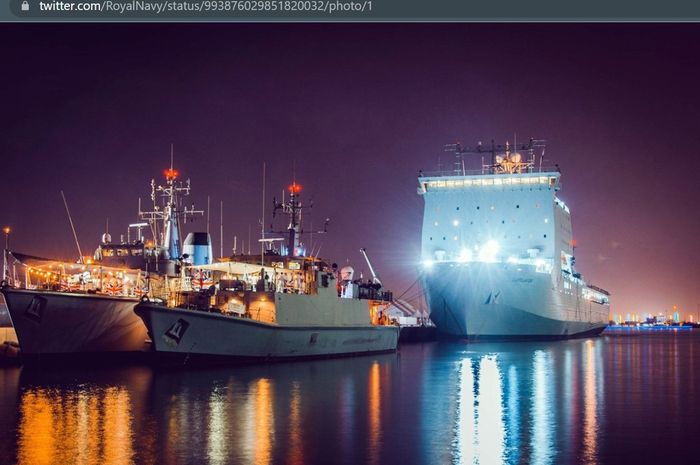 Kapal perang dari Inggris siap untuk menjaga area perairan di Qatar selama perhelatan Piala Dunia 2022.