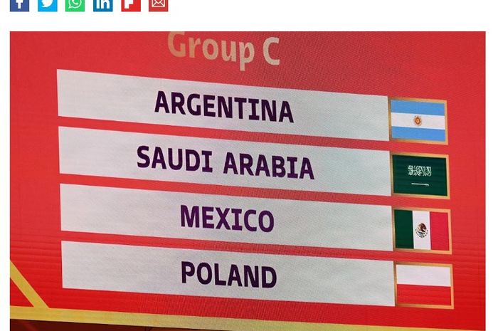 Grup C di Piala Dunia 2022 Qatar