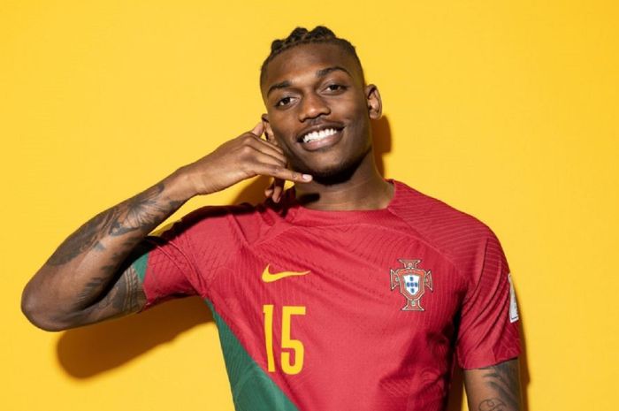 Winger timnas Portugal, Rafael Leao.