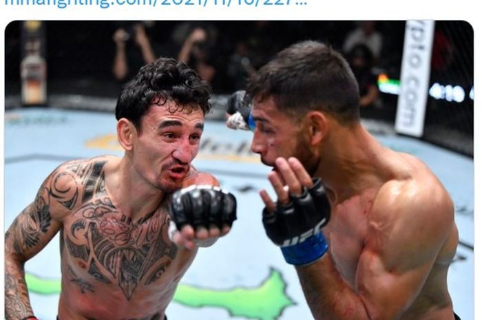 Jagoan kelas bulu UFC, Max Holloway.