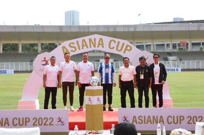 Asiana Cup 2022 resmi dibuka di Stadion Madya, Senayan, Jakarta Pusat, Kamis (24/11/2022).