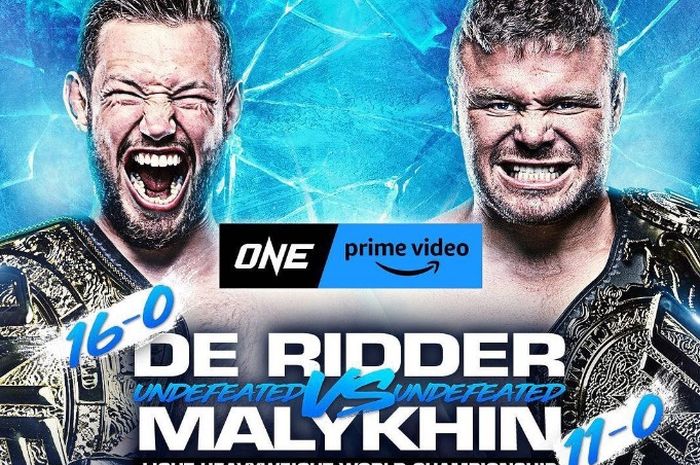 Duel Reinier de Ridder kontra Anatoliy Malykhin bakal menjadi laga puncak gelaran ONE Fight Night 5 pada Sabtu (3/12/2022) di Manila, Filipina.