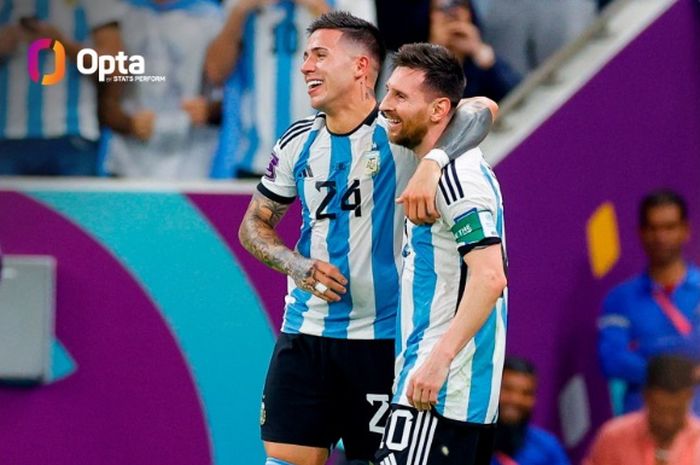 Timnas Argentina memastikan diri lolos ke baabk 16 besar bersama sederet tim lainnya