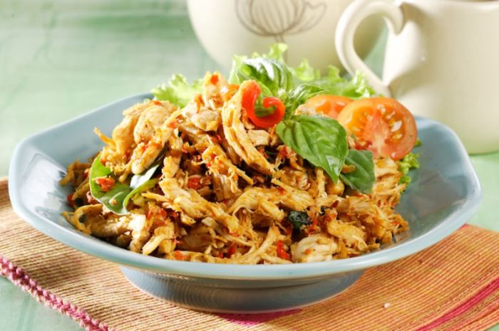 Resep Ayam Suwir Kemangi: Aroma Sedap, Rasa Menggoda, Bikin Nagih!