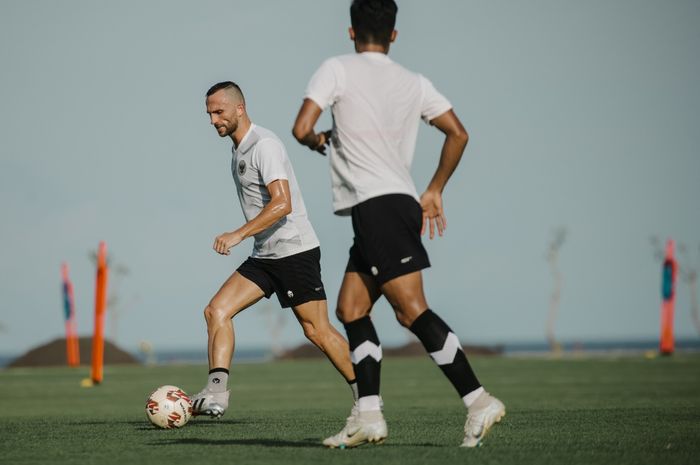 Penyerang timnas Indonesia, Ilija Spasojevic.