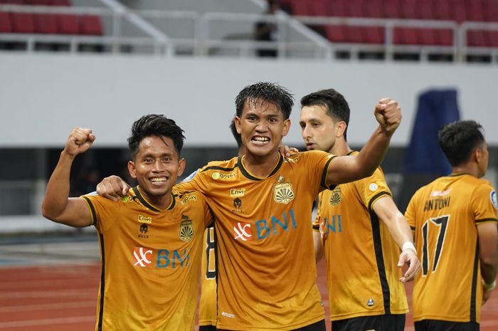 Bhayangkara FC sukses meraih kemenangan 3-1 atas PSS Sleman pada pekan ke-12 Liga 1 2022/2023 di Stadion Jatidiri, Semarang, Senin (5/12/2022)