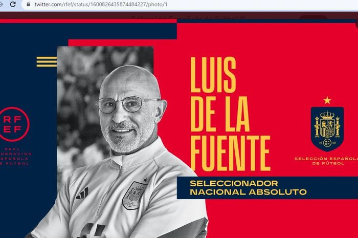 Pelatih terbaru tim nasional Spanyol, Luis de la Fuente, bertugas menggantikan Luis Enrique.
