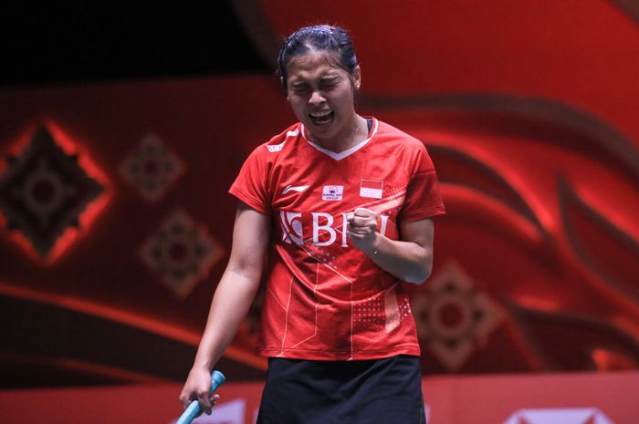 Tunggal putri Indonesia, Gregoria Mariska Tunjung dapat apresiasi dari PBSI di BWF World Tour Finals 2022.