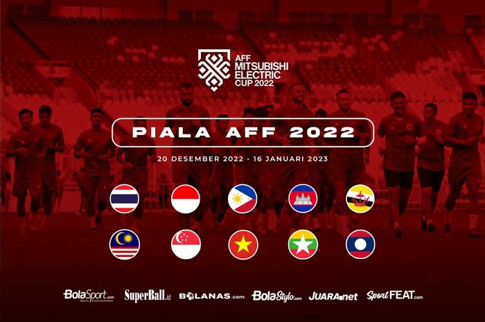 Piala AFF 2022 berlangsung sejak 20 Desember 2022 hingga 16 Januari 2023 dengan diikuti 10 tim.