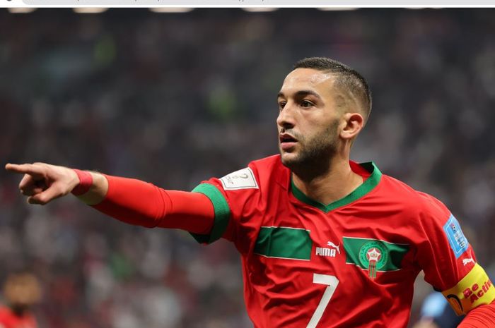 Winger timnas Maroko, Hakim Ziyech.