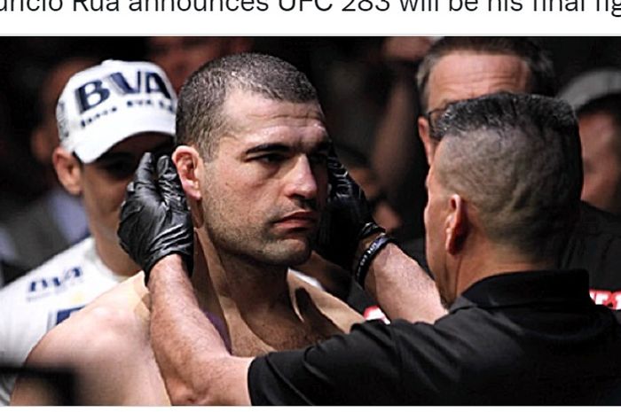 Petarung veteran kegemaran Khabib Nurmagomedov yang ambil bagian di UFC 283, Mauricio Rua.