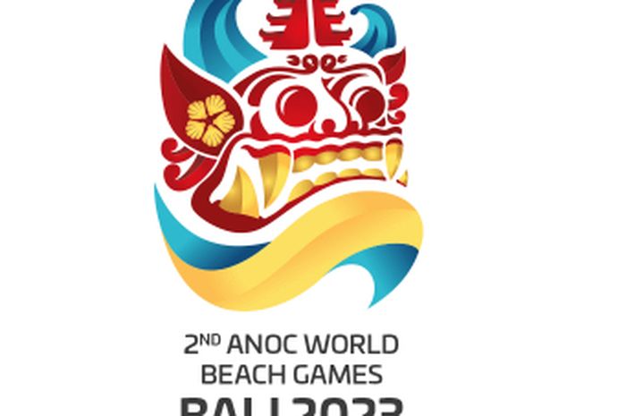 Logo ANOC World Beach Games 2023.