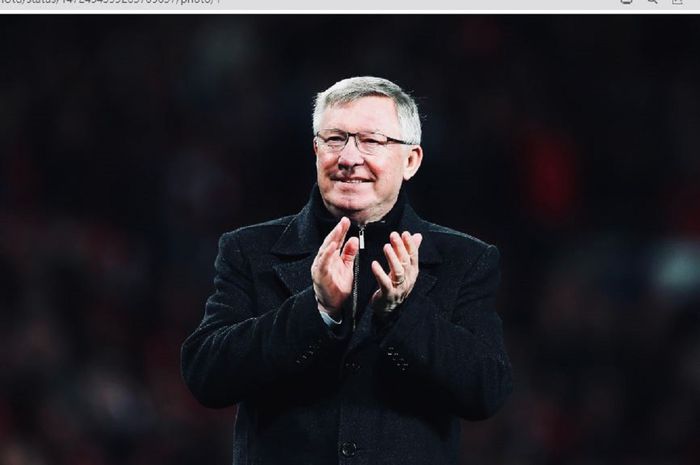 Eks pelatih legendaris Manchester United, Sir Alex Ferguson.