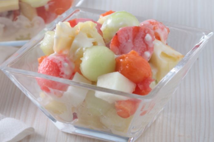 Resep Salad Buah Yoghurt Orange, Kudapan Segar Dan Sehat yang Pasti Bikin Kita Ketagihan