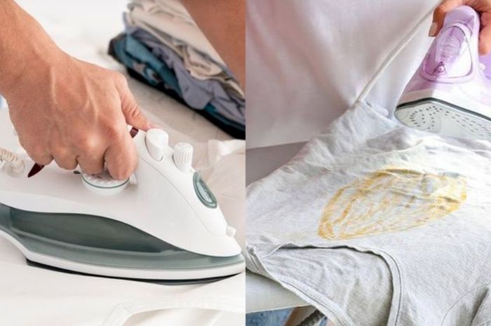 Cara Menghilangkan Bekas Setrika di Pakaian