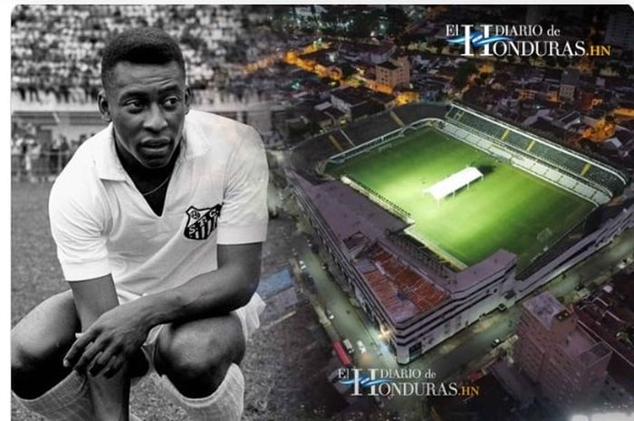 Legenda timnas Brasil, Pele meninggal dunia pada 29 Desember 2022 dan akan disemayamkan di Stadion Villa Belmiro, kandang Santos FC.