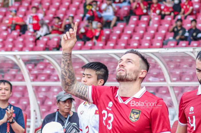 Gelandang naturalisasi timnas Indonesia, Marc Klok, optimistis skuad Garuda bisa menang atas Burundi dalam laga FIFA Matchday pada 25 dan 28 Maret 2023.