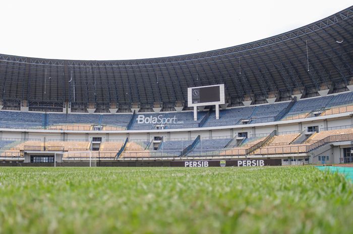 Suasana Stadion Gelora Bandung Lautan Api, Bandung, Jawa Barat, 10 Januari 2023.