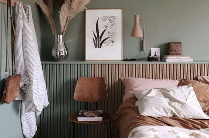 Bikin Kamar Semakin Estetik dengan Warna Hijau Sage - iDEA