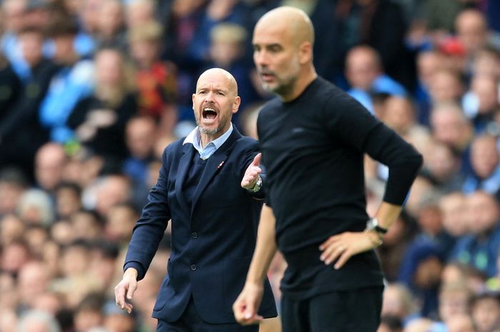 Pelatih Manchester United, Erik Ten Hag viral atau menjadi trending topik yang dibicarakan netizen usai meraih kemenangan comeback Derby Manchester.