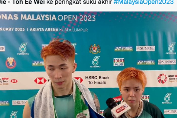 Pasangan ganda campuran Malaysia, Chen Tang Jie/Toh Ee Wei bicara soal drawing German Open 2023