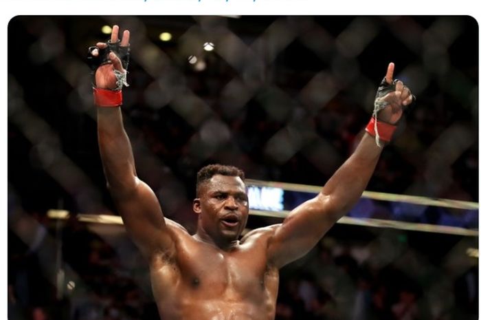 Jagoan kelas berat, Francis Ngannou resmi akhiri kerja sama dengan UFC.