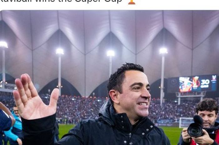 Pelatih Barcelona, Xavi Hernandez, menganggap timnya dan Manchester United punya nasib yang sama. 