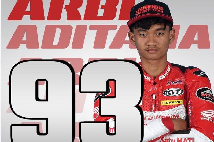 Pembalap muda Indonesia, Fadillah Arbi Aditama yang akan balapan pada  Finetwork FIM JuniorGP on the Road to MotoGP tahun 2023