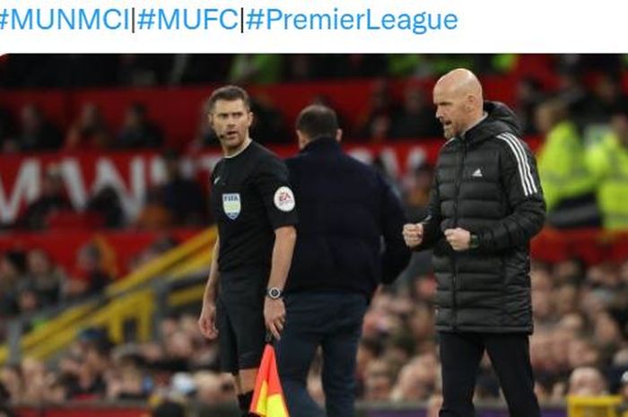 Pelatih Manchester United, Erik ten Hag, melarang anak buahnya overthinking jika ingin mendapat trofi pada akhir musim. 