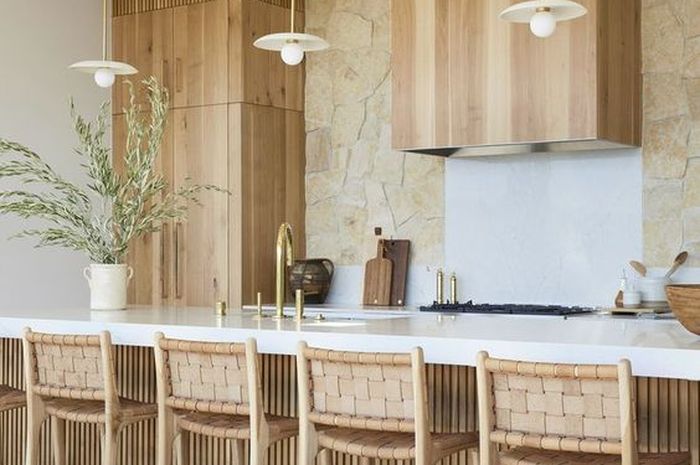 Daftar resep masakan sederhana di meja dapur