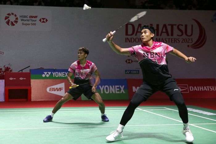 Hasil Thailand Masters 2023 memastikan 4 ganda putra Indonesia meraih catatan gemilang di babak kedua