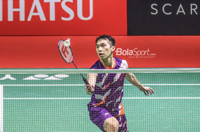 Atlet bulu tangkis tunggal putra Hongkong, Ng Ka Long, melaju ke babak kedua Taipei Open 2023
