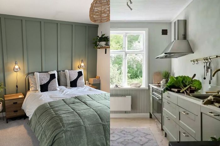 3 Cara Hadirkan Warna Hijau Sage dan Putih di Rumah Minimalis - iDEA