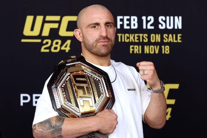 Alexander Volkanovski, membesarkan tubuhnya untuk melawan Islam Makhachev di UFC 284.