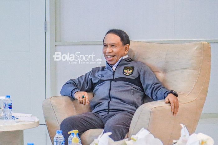 Menteri Pemuda dan Olahraga Republik Indonesia, Zainudin Amali, saat ditemui di Kantor Kemenpora, Senayan, Jakarta, 30 Januari 2023.