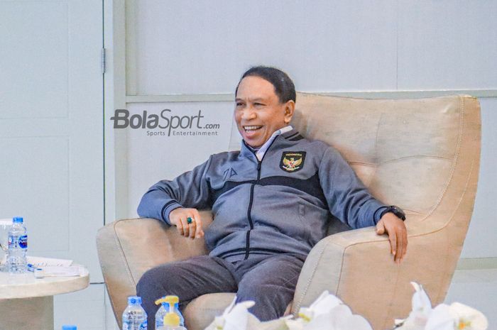 Menteri Pemuda dan Olahraga Republik Indonesia, Zainudin Amali, saat ditemui di Kantor Kemenpora, Senayan, Jakarta, 30 Januari 2023.