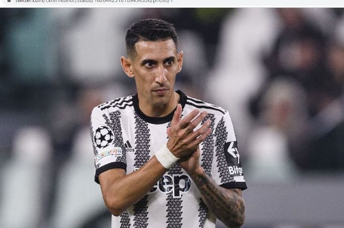 Barcelona tertarik merekrut winger Juventus, Angel Di Maria, pada musim panas 2023