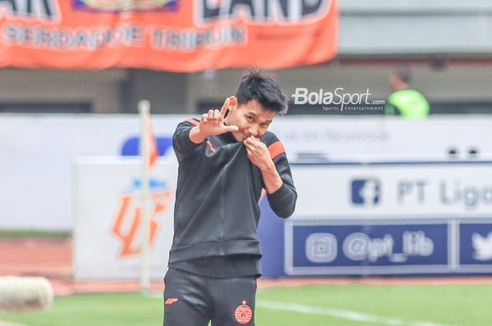 Persija Jakarta memperkenalkan pemain barunya bernama Witan Sulaeman di Stadion Patriot Candrabhaga, Bekasi, Jawa Barat, Jumat (3/2/2023).