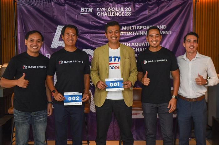 Mengawali tahun 2023, Dash Sports menggelar BTN Dash Aquatic Challenge 2023, Minggu (12/2/2023) di Senayan.