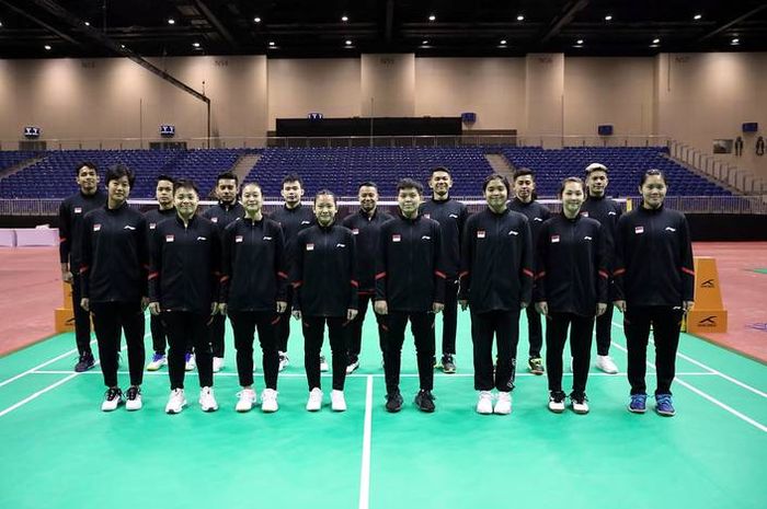 Skuad Indonesia di Kejuaraan Beregu Campuran Asia 2023