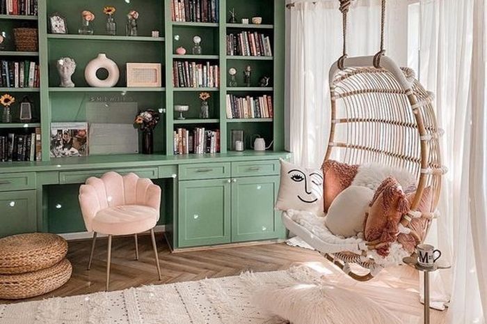 Alasan Warna Hijau Sage Cocok dengan Merah dan Pink - iDEA