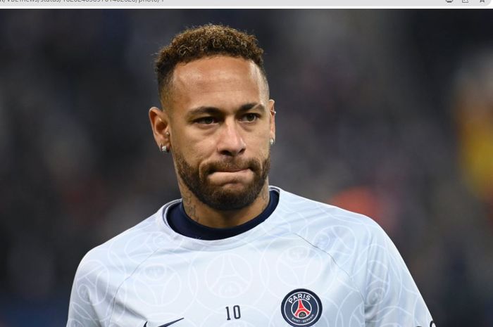 Bintang Paris Saint-Germain asal Brasil, Neymar Junior.