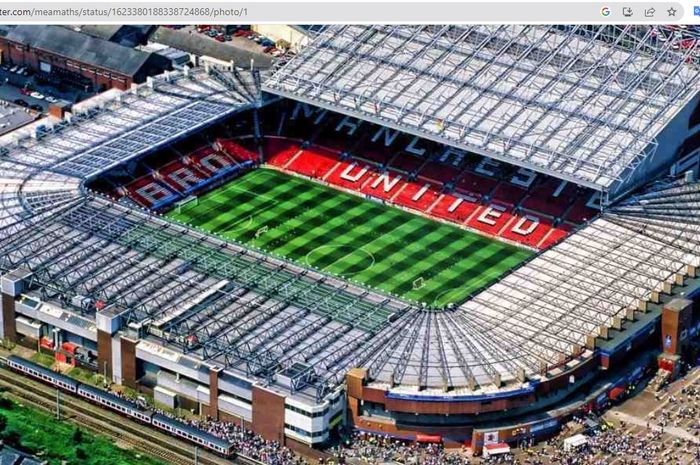 Kandang Manchester United, Stadion Old Trafford.