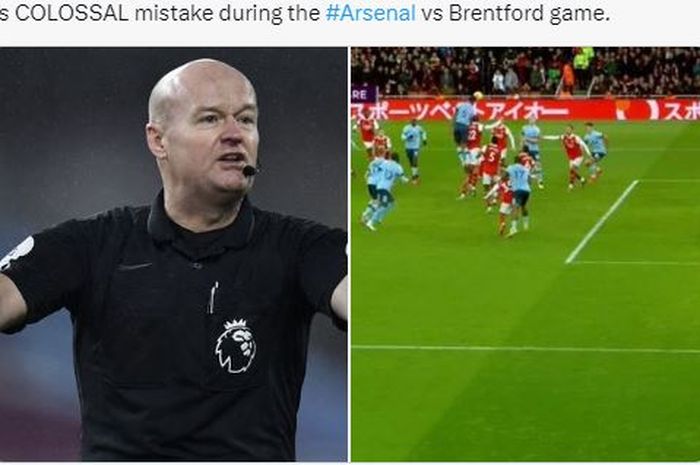Lee Mason resmi mengundurkan diri sebagai wasit Liga Inggris usai melakukan kesalahan fatal pada laga Arsenal kontra Brentford.